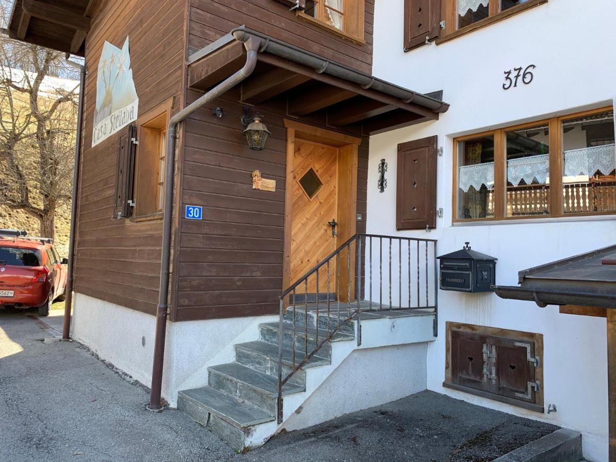 Casa Steilalva - Grosszuegiges Chalet Fuer Erholsamen Familienurlaub Surrein ภายนอก รูปภาพ