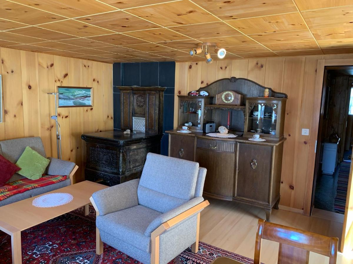 Casa Steilalva - Grosszuegiges Chalet Fuer Erholsamen Familienurlaub Surrein ภายนอก รูปภาพ