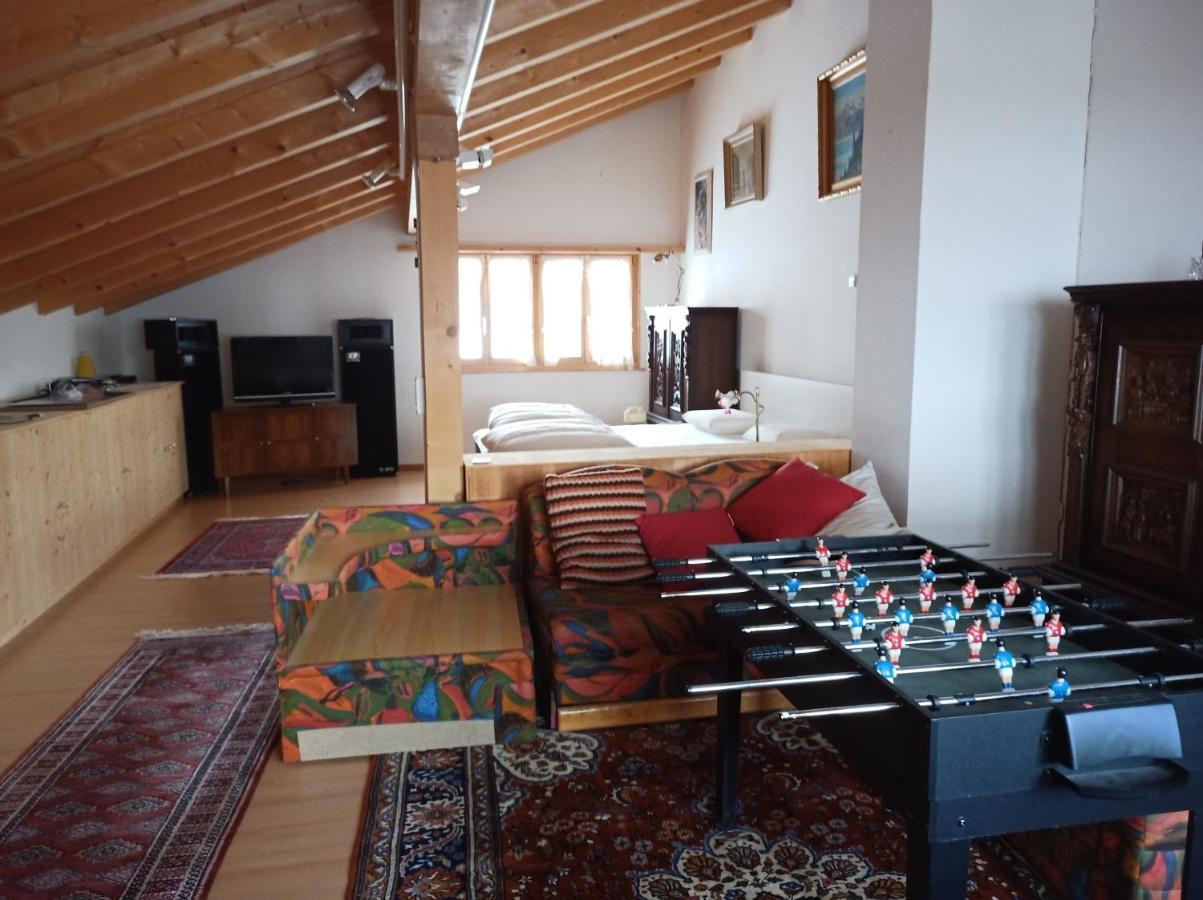 Casa Steilalva - Grosszuegiges Chalet Fuer Erholsamen Familienurlaub Surrein ภายนอก รูปภาพ