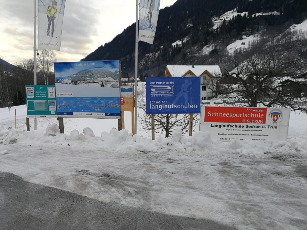 Casa Steilalva - Grosszuegiges Chalet Fuer Erholsamen Familienurlaub Surrein ภายนอก รูปภาพ